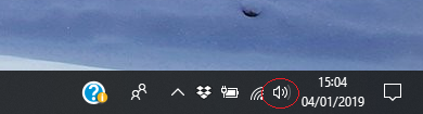 W10 System Tray - speaker icon highlighted.png