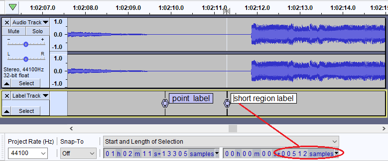 Point Label and very short Region Label visual difference with selection.png