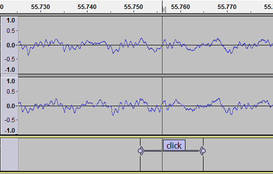 Clicky example waveform view clicks deleted.png