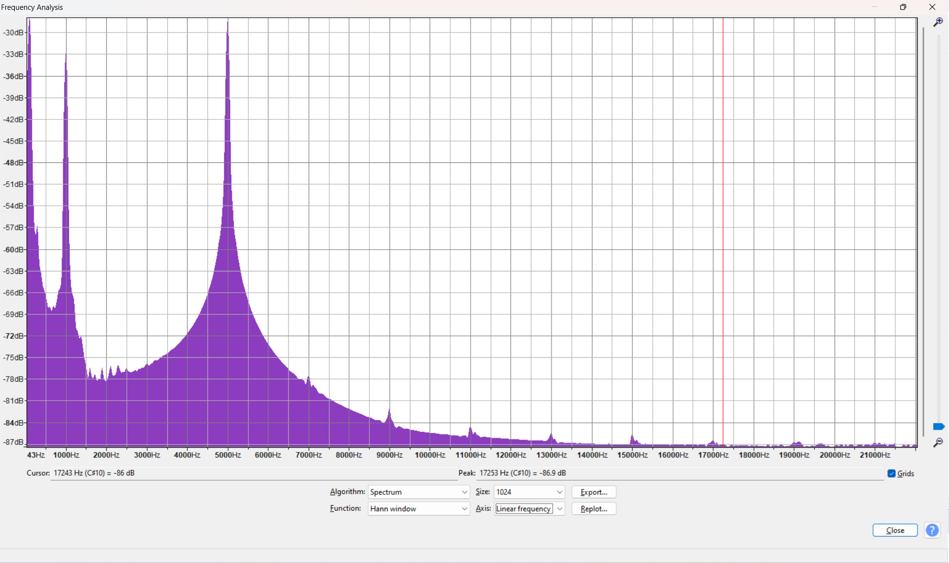 Compressor parameters smoothing spectrum- release=25 lookahead=1.png