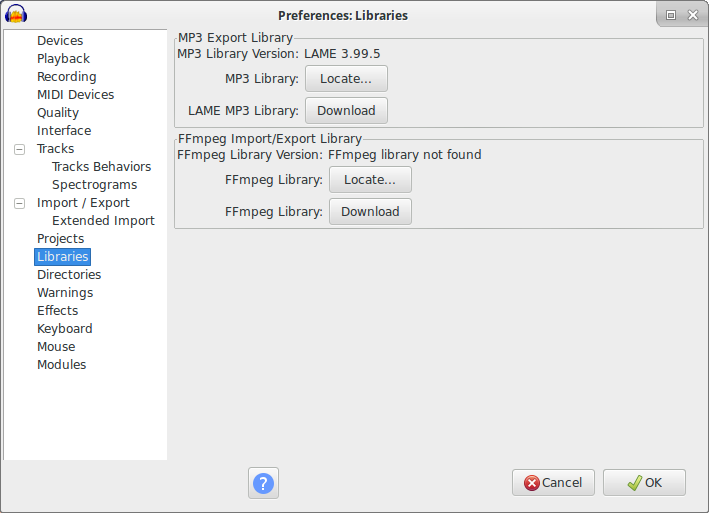 install lame for audacity on mac